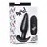 BANG Remote-Controlled Silicone Plug - 21-Mode Waterproof, Black