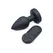 XR Brands Vibrating LED Plug Small - Silicone, 7 Modes, Remote Control