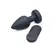 XR Brands Silicone LED Vibrating Plug Medium - Remote Control, 7 Modes