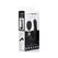 XR Brands Silicone Motion System Plug with Remote Control, Black