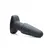 XR Brands Slim R Remote-Controlled Rotating Plug Smooth Texture Black