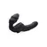 Slim Rider Ribbed Wireless Strapless Strap-On by XR Brands, Silicone, Black