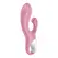 Satisfyer Air Pump Bunny 2 Light Red Intimate Air System Toy