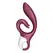 Love Me Dual Motor Silicone Intimate Massager Pink Rechargeable IPX7