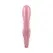 Satisfyer Hug Me Intimate Dual Motor Silicone System Pink Bluetooth