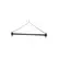 XR Brands Levitate Suspension Rod Heavy Duty 36'' Steel Black