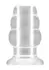 Master Series No.51 Hollow Tunnel Anal Plug Large 127mm Silicone Black