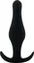 Sinner Gear Anal Plug Small with Ergonomic Handle Black 4.6 Inch