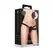 Sinner Gear Dual Silicone Adjustable Strap-On System Black