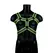 Ouch! Body Armor Harness Glow-in-the-Dark Adjustable S/M Green