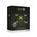 Ouch! Glow in the Dark Hand & Ankle Cuffs Set with Hogtie, Luminous Green