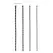 OUCH! Silicone Spiral Screw Plug Set 4pcs - Flexible Medical-Grade Probes