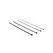 OUCH! Silicone Spiral Screw Plug Set 4pcs - Flexible Medical-Grade Probes