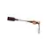 OUCH Short Rectangular Impact Crop with Imprint Handle Black