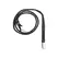 Ouch! Twisted Whip Braided Premium Bonded Leather Black 70cm