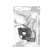 ManCage Spare Lock Set - 5 Black Plastic Locks & Metal Padlock with Keys