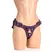 Bodice Deluxe Leather Corset Harness Purple - Adjustable Comfort Fit