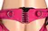 Bodice Deluxe Leather Harness Purple - Adjustable Corset System