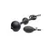 XR Brands Master Series Devils Rattle Inflatable Silicone Plug & Dual Ring