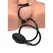 XR Brands Master Series Devils Rattle Inflatable Silicone Plug & Dual Ring