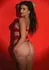 Daring Intimates Lace Dreams 3PC Lingerie Set Red - Adjustable Fit