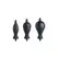 Dark Inflator Silicone Adjustable Pressure Anal Plug 4.5