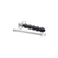 XR Brands Silicone Links XL Lubricant Applicator - 5-Loop, Black
