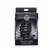 XR Brands HIVE Tunnel Plug Medium Silicone Ribbed Hollow Black