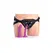 XR Brands Double-G Deluxe Vibrating Strap-On System Purple Set