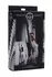XR Brands Subtrap Adjustable Over-the-Door Restraint Set Black