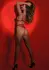 Daring Intimates Peek-a-Boo Bow Bra & Panty Set, Satin Bows, Adjustable Fit