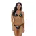 Forplay Sea Jewel Bikini Set L - 2-Way Sequin, Adjustable Ties