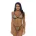 Forplay Sea Gold Bikini Set M - Elegant Gold Rhinestone Swimwear