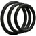 Doc Johnson OptiMALE Thin Silicone Ring Set 3 Sizes Black/Slate