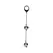Heavy Metal Duospheres Ben Wa Balls Stainless Steel 2-Piece Set