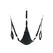 Mister B Triangle Canvas Sling, 3/4 Points, Camouflage, Polyester