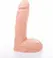 Hung System Cesar Model 19cm Suction Base, Soft Material, Black