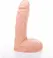Hung System Cesar Model 19cm Suction Base, Soft Material, Black
