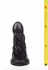 Hung System Castard Intimate Plug Black 22 cm x 7.6 cm Suction Base