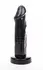 Hung System Uncut 27 cm Black Intimate Machine with Suction Base