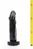 Hung System Uncut 27 cm Black Intimate Machine with Suction Base