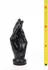 Hung System Hello Hand-Shaped Plug 23.7 cm x 9 cm Suction Base Black