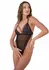 Daring Intimates Ultra High Waist Lace Bodysuit Purple Adjustable