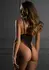 Daring Intimates Ultra High Waist Lace Bodysuit Purple Adjustable
