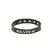Sportsheets Adjustable Letter Collar Black - Custom Lettering Design