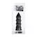 Domestic Partner Bunker Buster Black Large Anal Plug Soft Rubber