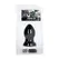 Prowler Black Comfort Plug - Soft Rubber, Wide Base, Medium Size