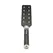 E-Stim Spiked Paddle Black - Electro Conductive Impact Tool, PU Leather
