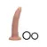 Charmed Silicone Intimate Set with Adjustable Harness 19cm Black