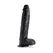 XR Brands Raging Rhino Large Anatomical Model 43cm Black